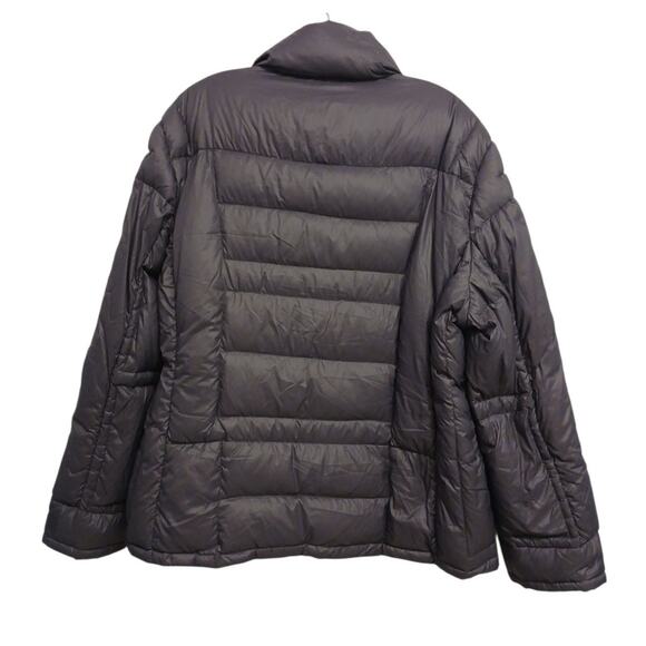 Calvin Klein DUCK DOWN Packable Puffer Jacket Women XXL Gray Lightweight Premium - Picture 5 of 16